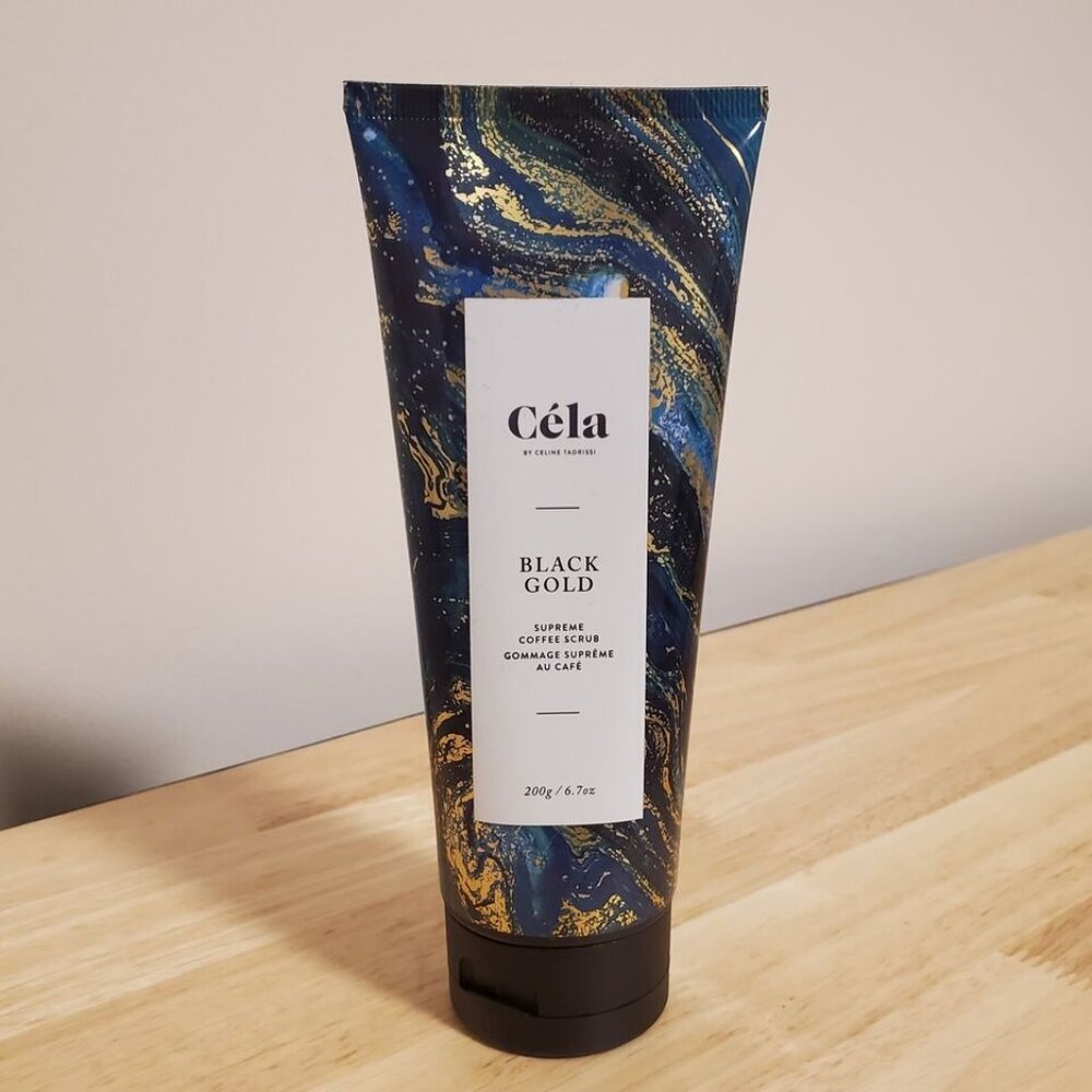 Cela Black Gold Supreme Coffee Scrub 6.7oz Full Size Sealed